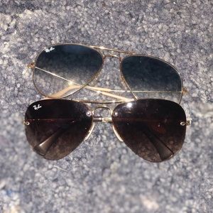 Brown RayBan Aviators
